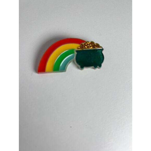 Vtg 9 Vintage Irish Pinbacks and Button Covers St. Patricks Day Lot Ireland Flag - Picture 10 of 11